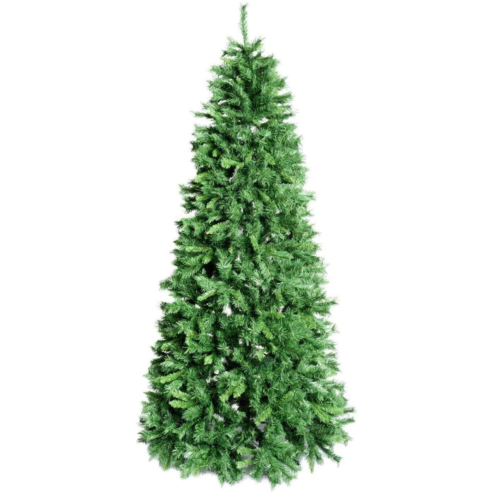 Albero Di Natale Royal Slim 210 cm Superfolto Verde Base 135 cm 1298 Rami