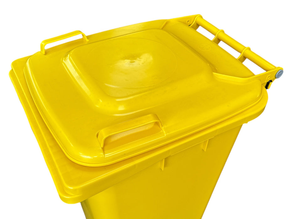 Pattumiera Bidone carrellato Portarifiuti per Raccolta Differenziata per esterno