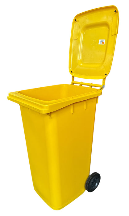 Pattumiera Bidone carrellato Portarifiuti per Raccolta Differenziata per esterno