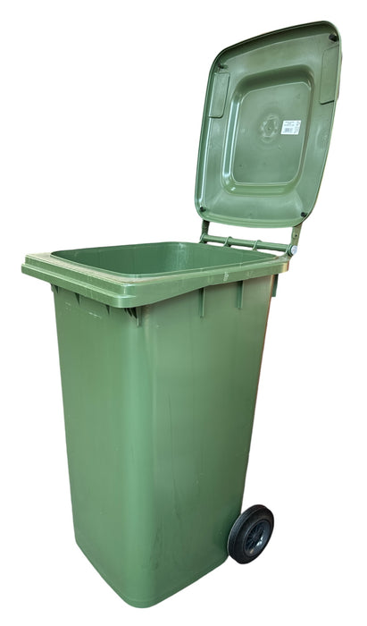 Pattumiera Bidone carrellato Portarifiuti per Raccolta Differenziata per esterno