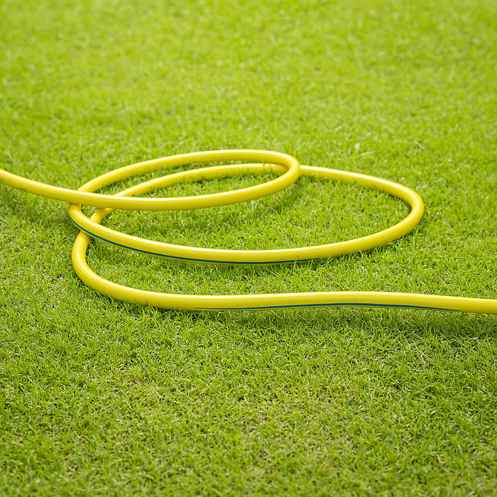 Tubo innaffio per irrigazione 6 strati antitorsione Giallo Flessibile antialga