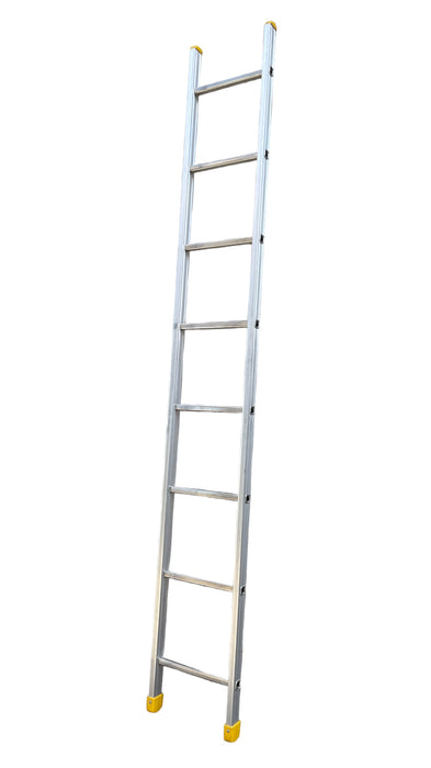 Scala in alluminio industriale singola semplice da Appoggio per agricoltura Parallela a Pioli