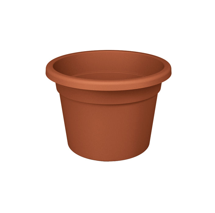 Vaso Tondo Classico in Plastica PPL Finitura Satinata per interni ed esterni