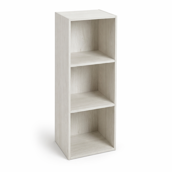 Libreria Scaffale con Ripiani Moderna Salvaspazio Design Aperto in Legno Resistente Stabile Antiribaltamento Casa Ufficio
