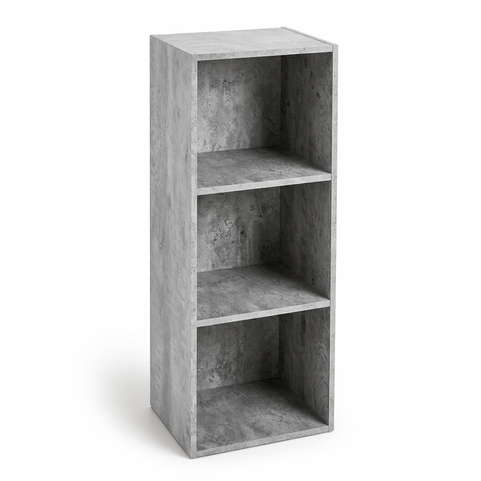 Libreria Scaffale con Ripiani Moderna Salvaspazio Design Aperto in Legno Resistente Stabile Antiribaltamento Casa Ufficio