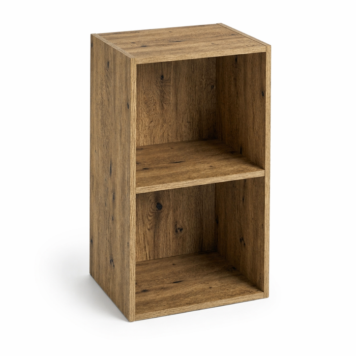 Libreria Scaffale con Ripiani Moderna Salvaspazio Design Aperto in Legno Resistente Stabile Antiribaltamento Casa Ufficio