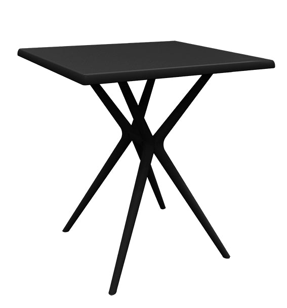 Set Tavolo + 2 Sedie da Giardino in Polistirene da esterno e interno