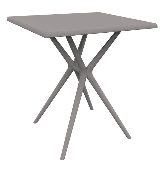 Set Tavolo + 2 Sedie da Giardino in Polistirene da esterno e interno