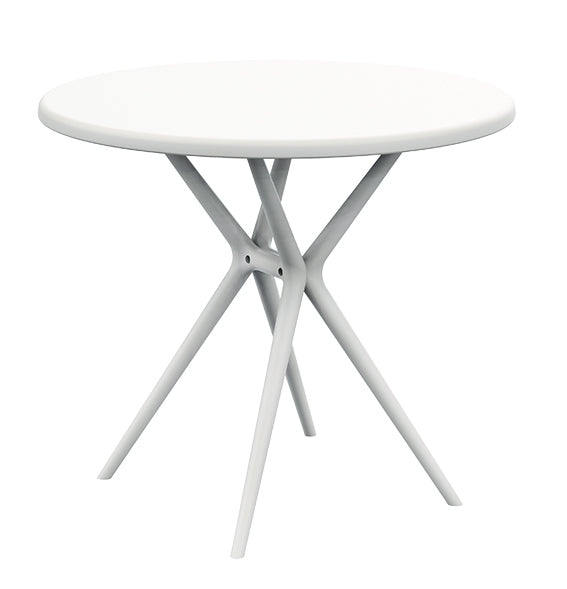 Set Tavolo + 2 Sedie da Giardino in Polistirene da esterno e interno