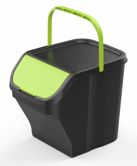 Lisina Polvere 10 Sacchi Compostabili Per Bidone 240 Litri - Per - Foto 5