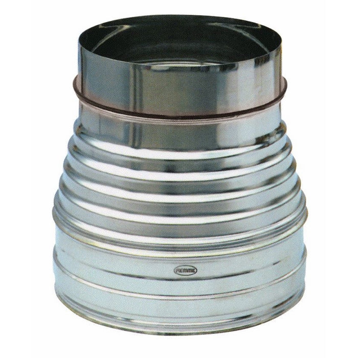 Riduzione  Per Tubo Stufa in acciaio Inox Piemme Speedy  250-180 mm