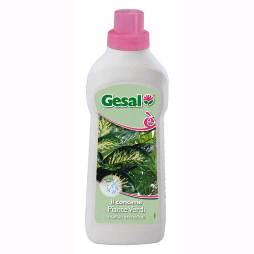 Concime Minerale Liquido Gesal Per Piante Verdi 1000 Ml. Conf. 12Pz