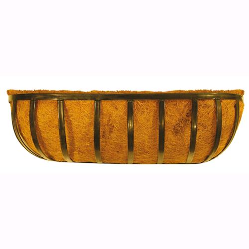 Cestino da appendere in cocco, per fioriere in fibra di cocco, naturale, spesso e robusto, adatto per vasi da appendere alla finestra, vaschetta da giardino, recinzione per fiori, verdure (122 cm Cestino da appendere in cocco, per fioriere in fibra di cocco, naturale, spesso e robusto, adatto per vasi da appendere alla finestra, vaschetta da giardino, recinzione per fiori, verdure (122 cm