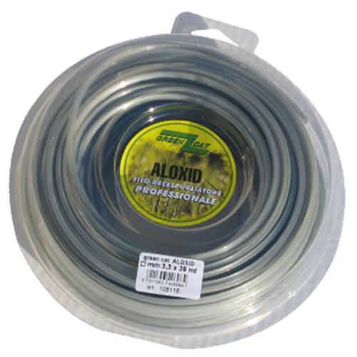 Ricambi Filo Decespugliatori Aloxid Quadro - Ø 3,3  Conf.12 Rotoli Da 39Mt
