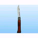 Coltello Opinel Virobloc Lama Nichelata 72Mm. Manico In Legno Conf.12Pz  Vrn6