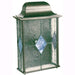 Lampada Lanterna A Muro Da Giardino Mod. Rocky In Alluminio 22x10xh.34 Cm.