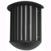 Lampada Lanterna Plafoniera Da Giardino Mod. Doria Nero 27x16xh.34cm.