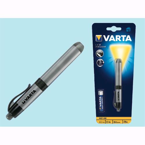 Torcia Varta Led Penlight In Alluminio 1 Led Con 1 Ministilo Conf 6pz