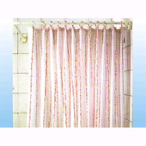 Tenda Doccia In Pvc Fantasia Mare Verde Completa Di Anelli 120x200cm 535