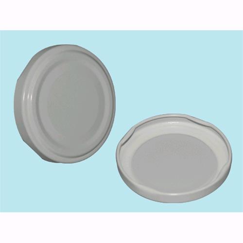 Tappi Per Vasi Vetro Colore Bianco Ø Mm. 53  Conf.100 Pz