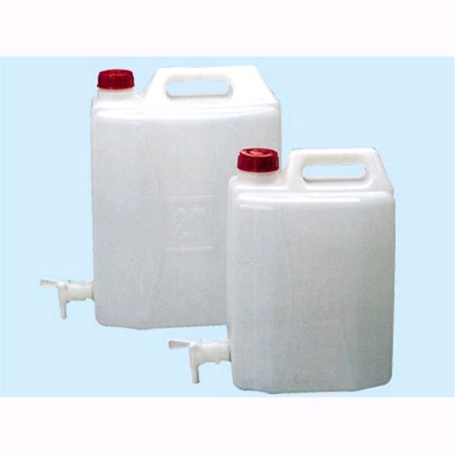 Taniche In Plastica Per Alimenti Con Rubinetto Lt. 20 Conf.4 pz