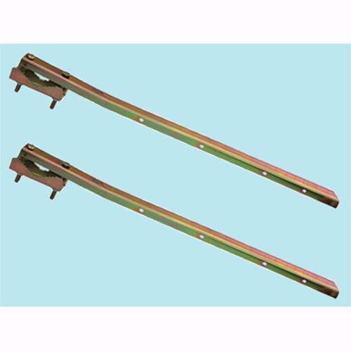 Coppia Di Aste Stendibiancheria Per Balcone Fisse 45 Cm Conf. 12cp   Zb066p