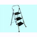 Sgabello In Alluminio Mod. Step Up Light 3 Gradini Portata 150kg 48x73xh109 Cm