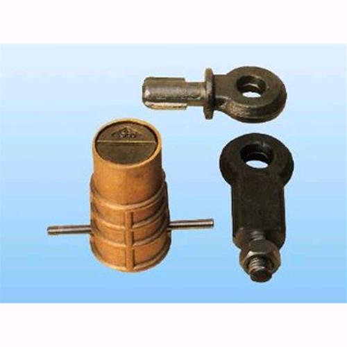 Set accessori lucchetti serranda: 1 cono+ 1anello a baionetta +1 anello con dado