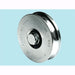 Ruote Comunello per cancelli zincate Art. 310 - Ø mm. 120 - Port. 240kg - 6 Pz