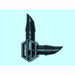 Raccordi congiunzione a L 2 vie Iris Drop Conf. 12 Pz