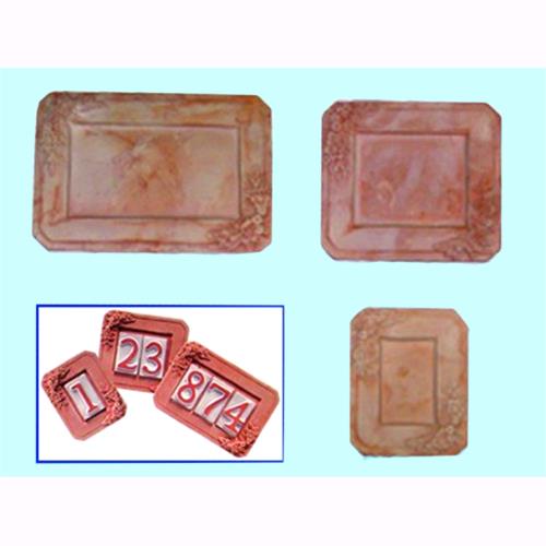 Portanumeri civici terracotta Telcom - 1 posto Conf. 5 Pz