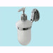 Portadispenser Mod.Facile Per Sapone Liquido In Vetro Satinato -091008b