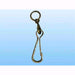 Moschettone Simplex in acciaio nichelato - Lunghezza mm. 120 - 1 Pz