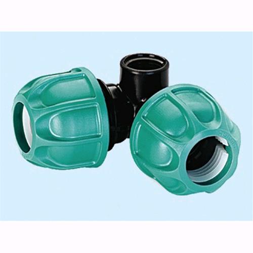 Gomiti per tubi PE con filetto femmina 90426 90427 - Gomito Ø 1" filetto femmina 3/4" Conf. 8 Pz
