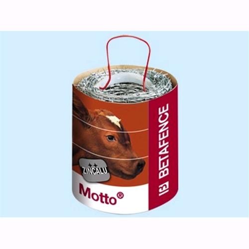 Filo spinato zincato Betafence Motto - Lunghezza mt. 250 - Kg/rot. 12,5 - 1 Rt.
