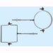 Collari Fischer per pluviali - SCPV tondo - mm. 100 - testa di moro Conf. 1 Pz