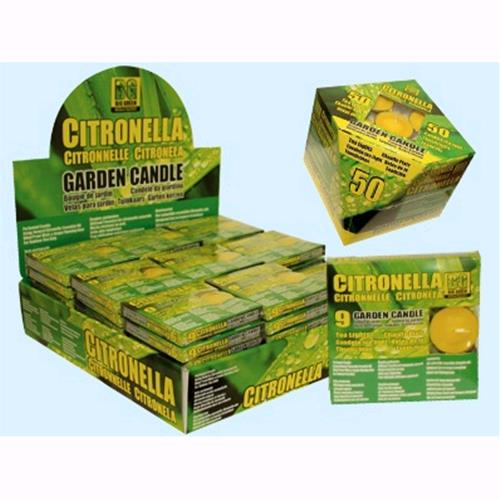 Ceri citronella Tea Light - In conf. 50 Pz Conf. 9 Pz