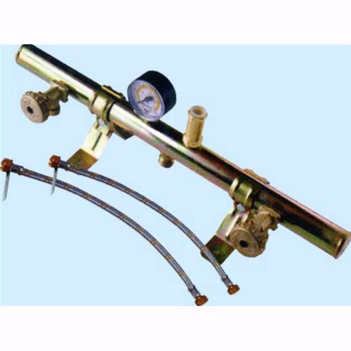 Centralina Per Gas Gpl Con Manometro A 2 Elementi, Attacco Normale