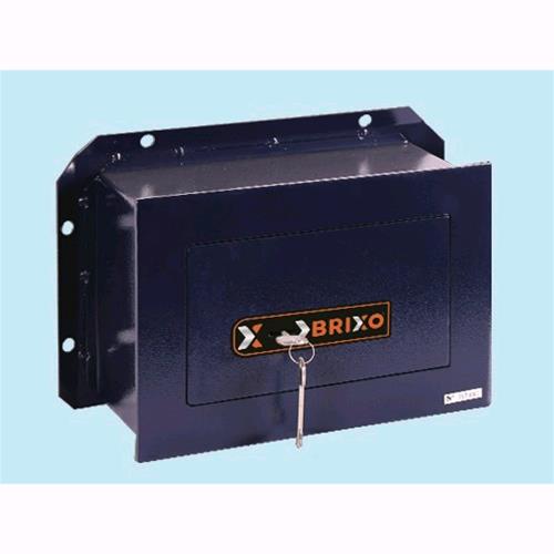 Casseforte BRIXO a chiave - Dimensioni cm.: P 15 x L 26 x H 18