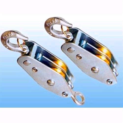 Taglia da sollevamento a due ruote modello con gancio e Ruote 40mm - 1 Pz