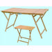 Tavoli pieghevoli legno - 60x80H75 cm.