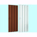 Porte a soffietto PVC - Colore Noce