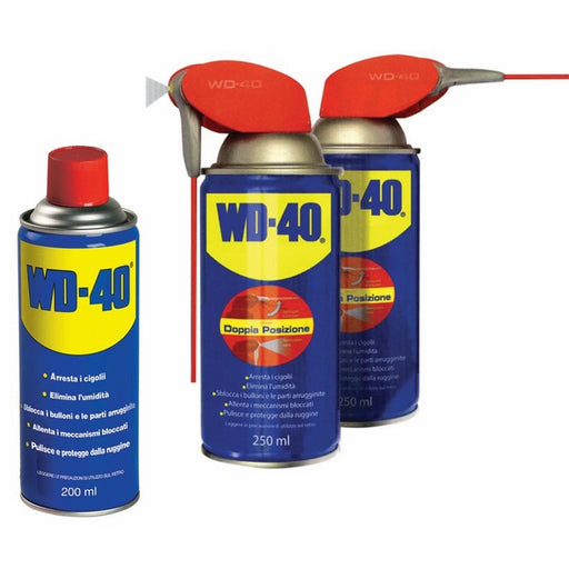 WD40 LUBRIFICANTE SPRAY MULTIUSO BOMBOLETTA 500ML SBLOCCANTE DOPPIA AZIONE