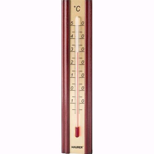 Termometro Da Parete In Legno 380 Mm - Con Regole Della Cucina, Per Interni, Precisione +/-1°C - Foto 5