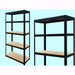 Scaffali Kit 5 piani Brixo Black 150