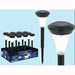 Set 6 Lampade solari Mod. Calipso da giardino 1 Led Bianco