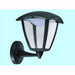Lanterna Mod. Selene LED 7W a muro braccio inferiore da giardino IP54 