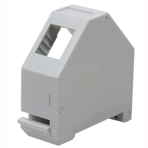 Logilink Adattatore per Guida DIN per Connettore RJ45 1 Porta in Plastica