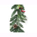 XONE Festone di Natale Ghirlanda Boa con Pigne e Bacche 270 Cm