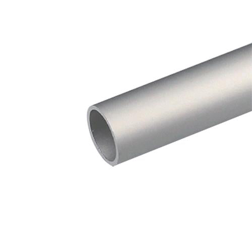 Profilo Per Rivestimento Tipo Tondo  Mm 16X1 - Mt 2 Col.Argento Cf. 5 Pz